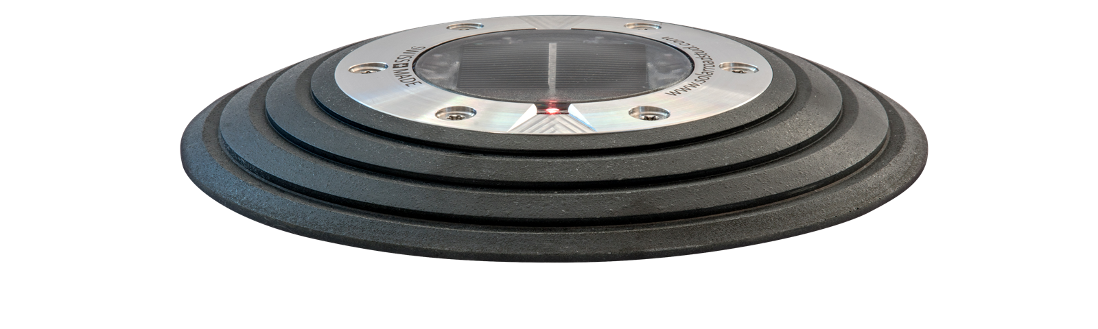 Solar Bodenlampen in Bremsschwelle zur Verkehrsberuhigung